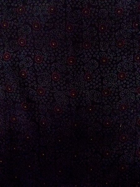 Photo4: Mint N0930O Vintage Japanese kimono   Black HAORI short jacket for women / Silk. Flower,   (Grade A) (4)