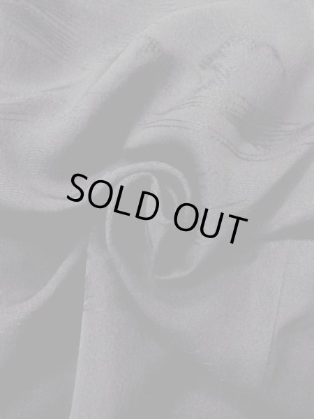 Photo12: Mint N0930S Vintage Japanese kimono   Black HAORI short jacket for women / Silk. Landscape,   (Grade A) (12)