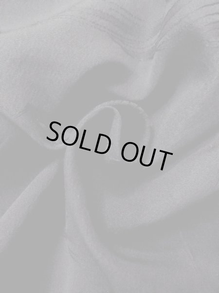 Photo13: Mint N0930S Vintage Japanese kimono   Black HAORI short jacket for women / Silk. Landscape,   (Grade A) (13)