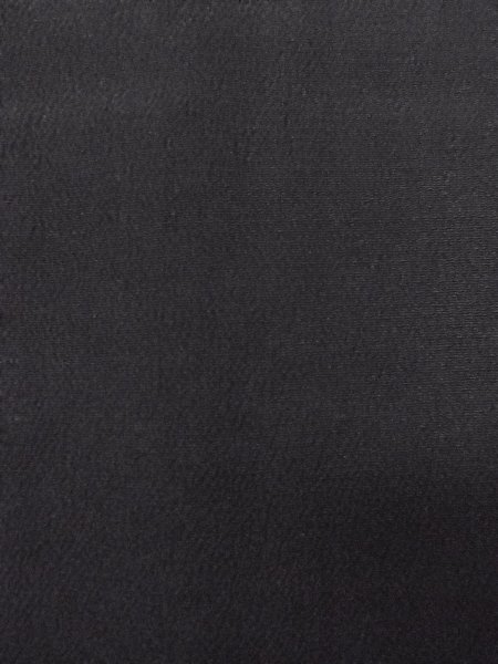 Photo7: N0930U Vintage Japanese kimono   Black HAORI short jacket for women / Silk.    (Grade B) (7)