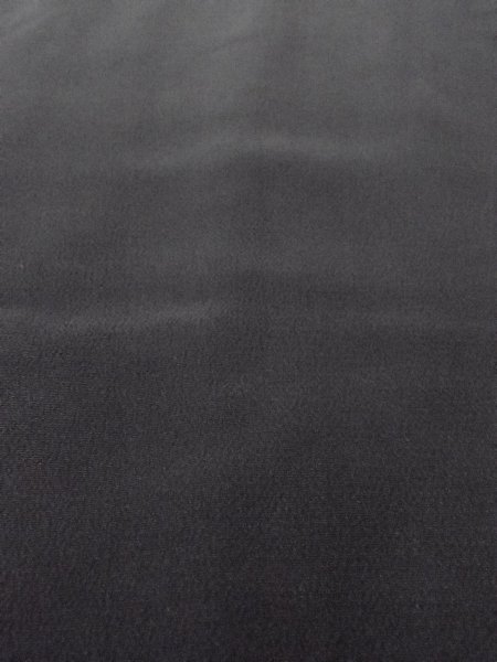 Photo10: N0930U Vintage Japanese kimono   Black HAORI short jacket for women / Silk.    (Grade B) (10)