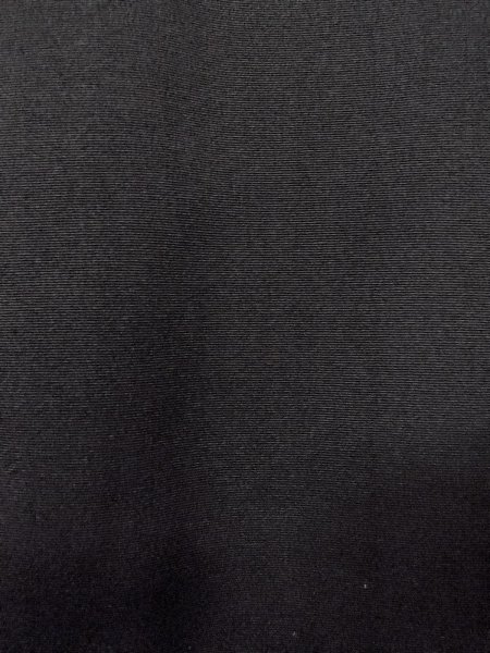 Photo7: N0930X Vintage Japanese kimono  Pale Black HAORI short jacket for women / Silk. Tall grass,   (Grade B) (7)