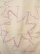 Photo7: N1007G Vintage Japanese kimono   Ivory TSUMUGI pongee for women / Silk. MOMIJI maple leaf,   (Grade B) (7)