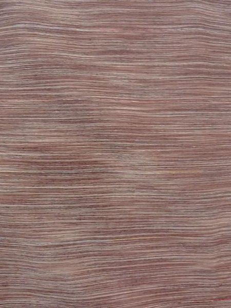 Photo4: N1008B Vintage Japanese kimono   Brown TSUMUGI pongee for women / Silk. Line   (Grade A) (4)