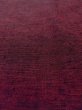 Photo10: N1015F Vintage Japanese kimono  Dark Dark Red TSUMUGI pongee for women / Silk. Arabesque vine,   (Grade B) (10)