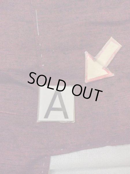 Photo14: N1015F Vintage Japanese kimono  Dark Dark Red TSUMUGI pongee for women / Silk. Arabesque vine,   (Grade B) (14)