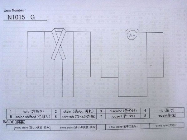 Photo13: N1015G Vintage Japanese kimono  Pale Coral TSUMUGI pongee for women / Silk. KIKYO Japanese balloonflower   (Grade B) (13)