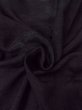 Photo11: N1015H Vintage Japanese kimono   Black ISHIGE-YUKI-TSUMUGI for women / Silk. Chinese flower   (Grade C) (11)