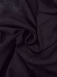 Photo12: N1015H Vintage Japanese kimono   Black ISHIGE-YUKI-TSUMUGI for women / Silk. Chinese flower   (Grade C) (12)