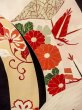 Photo22: N1015J Antique Japanese kimono   Black UCHIKAKE Wedding for women / Silk. SAKURA cherry blossom,   (Grade B) (22)