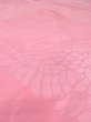Photo10: N1015K Antique Japanese kimono  Shiny Pink UCHIKAKE Wedding for women / Silk.    (Grade C) (10)