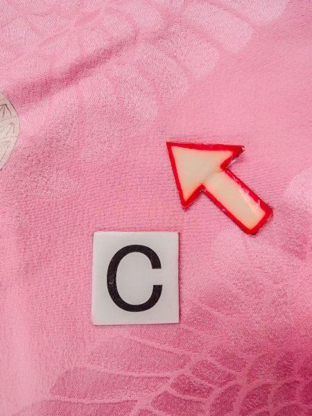 Photo18: N1015K Antique Japanese kimono  Shiny Pink UCHIKAKE Wedding for women / Silk.    (Grade C) (18)