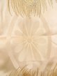 Photo20: N1015L Vintage Japanese kimono  Shiny White UCHIKAKE Wedding for women / Silk. Peacock   (Grade B) (20)