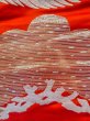 Photo15: N1015P Vintage Japanese kimono  Vivid Orange UCHIKAKE Wedding for women / Silk. Pine tree/branch/needle,   (Grade B) (15)