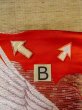 Photo34: N1015P Vintage Japanese kimono  Vivid Orange UCHIKAKE Wedding for women / Silk. Pine tree/branch/needle,   (Grade B) (34)