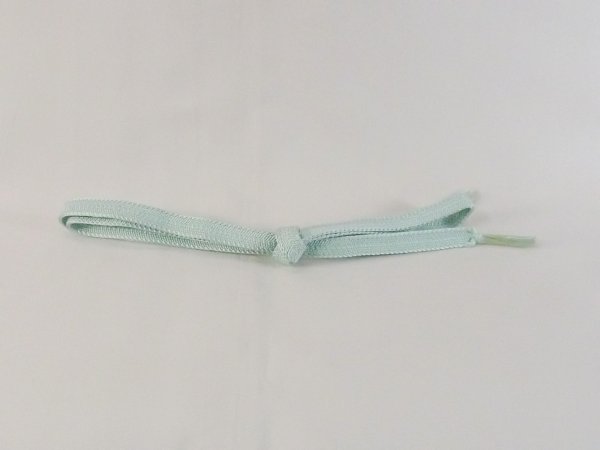 Photo1: N1023XG Vintage Japanese   Pale Light Blue OBIJIME decorative string/cord/rope   Silk. (Grade A) (1)