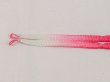 Photo2: N1025XP Vintage Japanese Kimono  Vivid Pink HAORIHIMO ties  Silk. (Grade B) (2)
