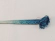 Photo3: N1025XR Vintage Japanese Kimono   Off White HAORIHIMO ties  Silk. (Grade C) (3)