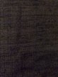 Photo8: N1101A Vintage Japanese kimono Dark Grayish Brown Men's Haori for men / Silk.    (Grade D) (8)