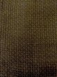 Photo6: N1101B Vintage Japanese kimono  Dark Olive Men's Haori for men / Silk. Lozenges, Stains all over including lining.  (Grade D) (6)