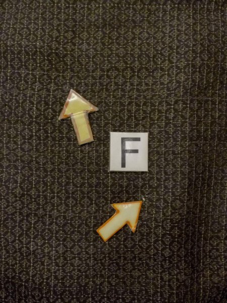 Photo20: N1101B Vintage Japanese kimono  Dark Olive Men's Haori for men / Silk. Lozenges, Stains all over including lining.  (Grade D) (20)