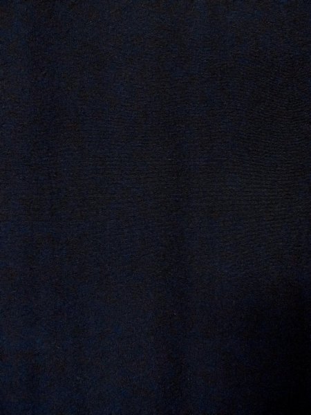 Photo7: N1101C Antique Japanese kimono   Black HAORI short jacket for women / Silk. Peony,   (Grade D) (7)