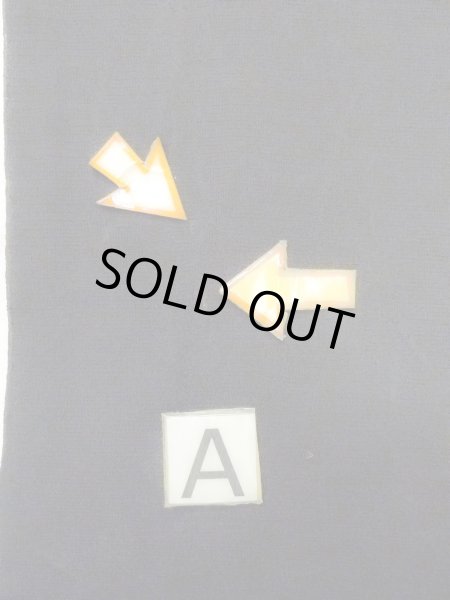 Photo15: N1101G Vintage Japanese kimono   Black HAORI short jacket for women / Silk. Leaf,   (Grade B) (15)