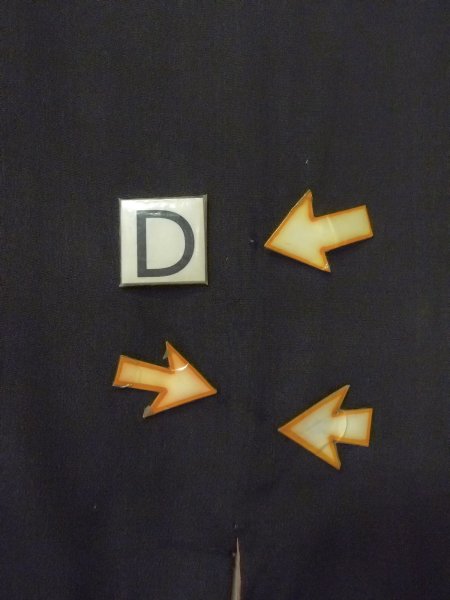 Photo18: N1101I Vintage Japanese kimono   Black HAORI short jacket for women / Silk.    (Grade D) (18)