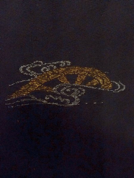 Photo6: N1101J Antique Japanese kimono   Black HAORI short jacket for women / Silk. Swirl,   (Grade B) (6)