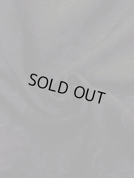 Photo11: N1101K Vintage Japanese kimono  Dark Black HAORI short jacket for women / Silk. Flower   (Grade A) (11)