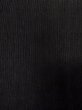 Photo6: N1101L Vintage Japanese kimono  Dark Black HAORI short jacket for women / Silk.    (Grade B) (6)
