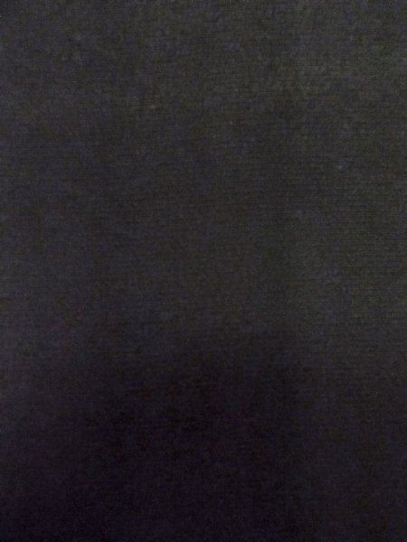 Photo6: N1101P Vintage Japanese kimono  Dark Black HAORI short jacket for women / Silk.    (Grade A) (6)