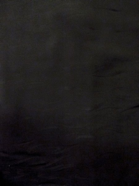 Photo5: N1101Q Vintage Japanese kimono  Dark Black HAORI short jacket for women / Silk.    (Grade A) (5)