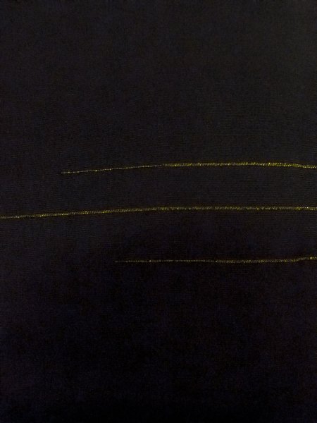 Photo6: N1101R Antique Japanese kimono  Dark Black HAORI short jacket for women / Silk. Line   (Grade D) (6)