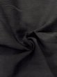 Photo10: N1101T Vintage Japanese kimono  Dark Black HAORI short jacket for women / Silk.    (Grade B) (10)
