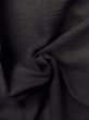 Photo11: N1101T Vintage Japanese kimono  Dark Black HAORI short jacket for women / Silk.    (Grade B) (11)