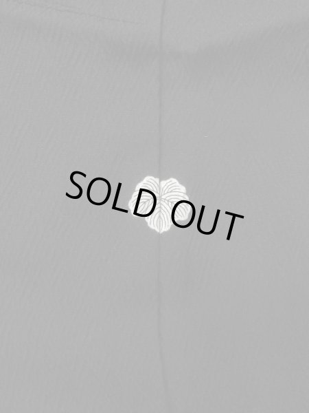 Photo3: N1101V Vintage Japanese kimono   Black HAORI short jacket for women / Silk.    (Grade A) (3)