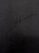 Photo7: N1101W Vintage Japanese kimono   Black HAORI short jacket for women / Silk.    (Grade A) (7)
