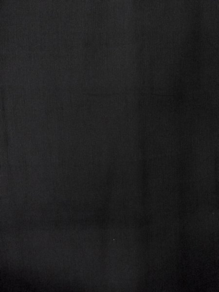 Photo4: N1101Y Vintage Japanese kimono   Black HAORI short jacket for women / Silk.  The lining has a few soils, stains or turned yellow.  (Grade B) (4)