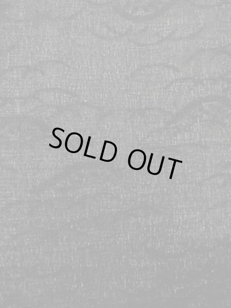 Photo6: N1102A Vintage Japanese kimono   Black HAORI short jacket for women / Silk.    (Grade A) (6)