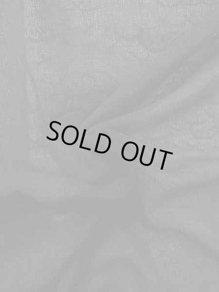 Photo9: N1102A Vintage Japanese kimono   Black HAORI short jacket for women / Silk.    (Grade A) (9)