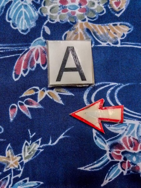 Photo14: N1112Q Vintage Japanese kimono  Dark Indigo Blue KOMON dyed for women / Silk. Flower,   (Grade B) (14)