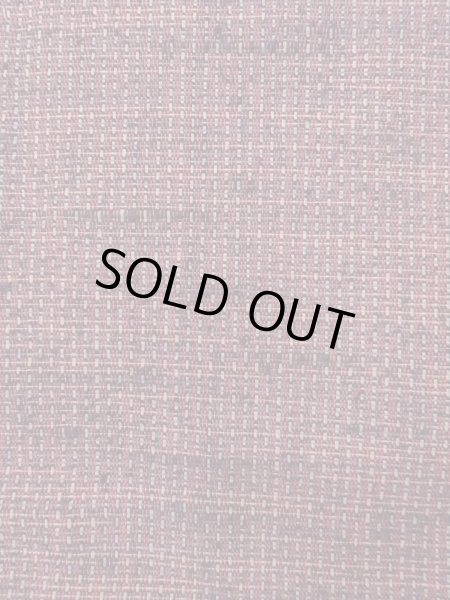 Photo7: Mint N1112Z Vintage Japanese kimono  Dark Red HITOE unlined for women / Wool. Plaid Checks   (Grade A) (7)