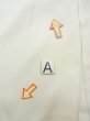 Photo18: N1126M Used Japanese kimono  Pale Off White HOUMONGI formal for women / Silk. Chrysanthemum, Letter box pattern  (Grade B) (18)