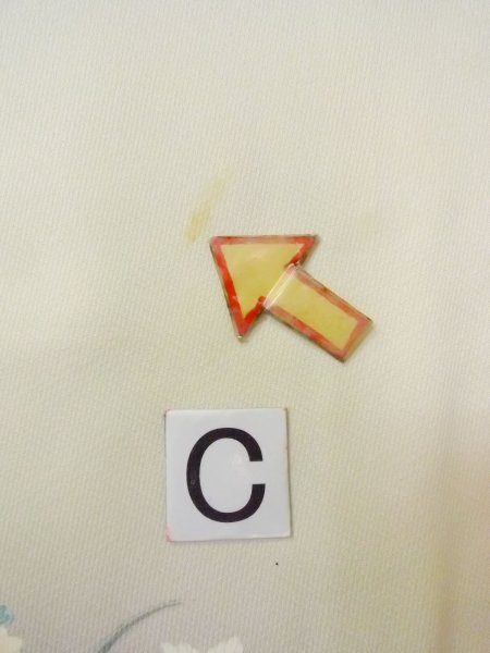 Photo20: N1126M Used Japanese kimono  Pale Off White HOUMONGI formal for women / Silk. Chrysanthemum, Letter box pattern  (Grade B) (20)