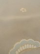 Photo16: N1126P Used Japanese kimono  Pale Beige HOUMONGI formal for women / Silk. SAKURA cherry blossom,   (Grade C) (16)