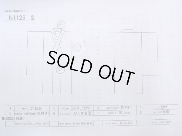 Photo18: N1126S Used Japanese kimono Pale Grayish Wisteria HOUMONGI formal for women / Silk. KIKYO Japanese balloonflower,   (Grade B) (18)