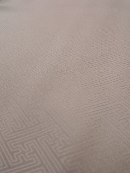 Photo13: N1126Y Used Japanese kimono  Pale Dark Red HOUMONGI formal for women / Silk. Chrysanthemum,   (Grade B) (13)