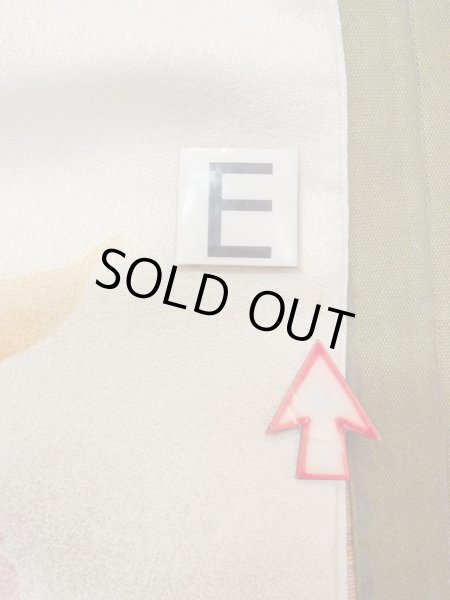 Photo23: N1210K Used Japanese kimono  Light Ivory HOUMONGI formal for women / Silk. Camellia,   (Grade B) (23)