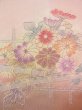 Photo9: N1210L Used Japanese kimono  Pale Pink TSUKESAGE formal for women / Silk. SAKURA cherry blossom, "SAGARA" Embroidery  (Grade B) (9)